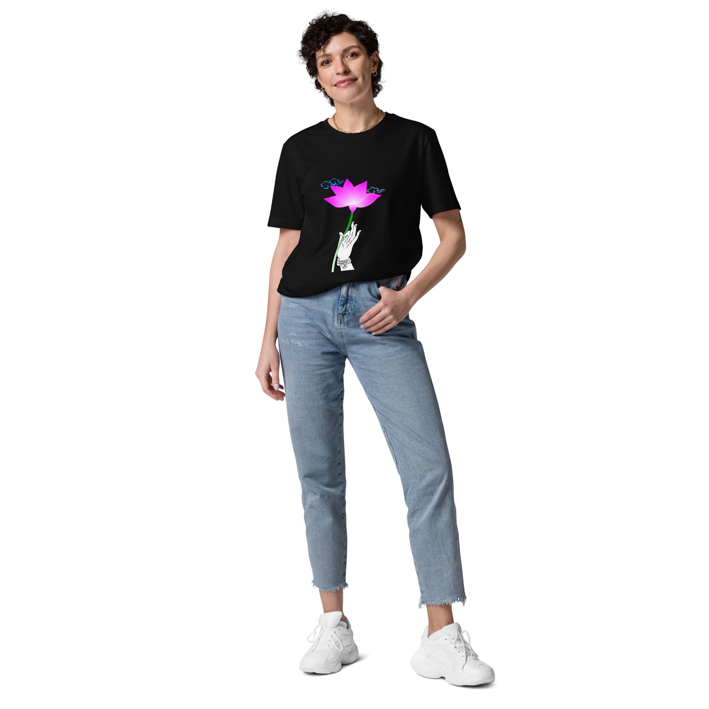 Unisex organic cotton t-shirt_The Flower Sermon