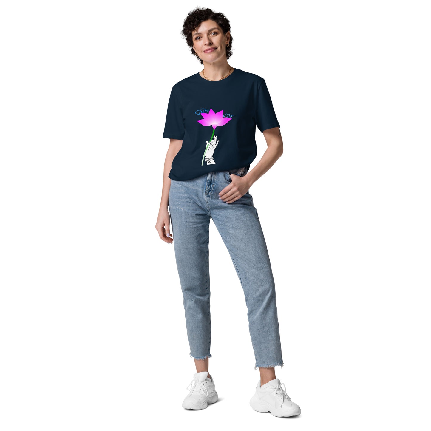 Unisex organic cotton t-shirt_The Flower Sermon