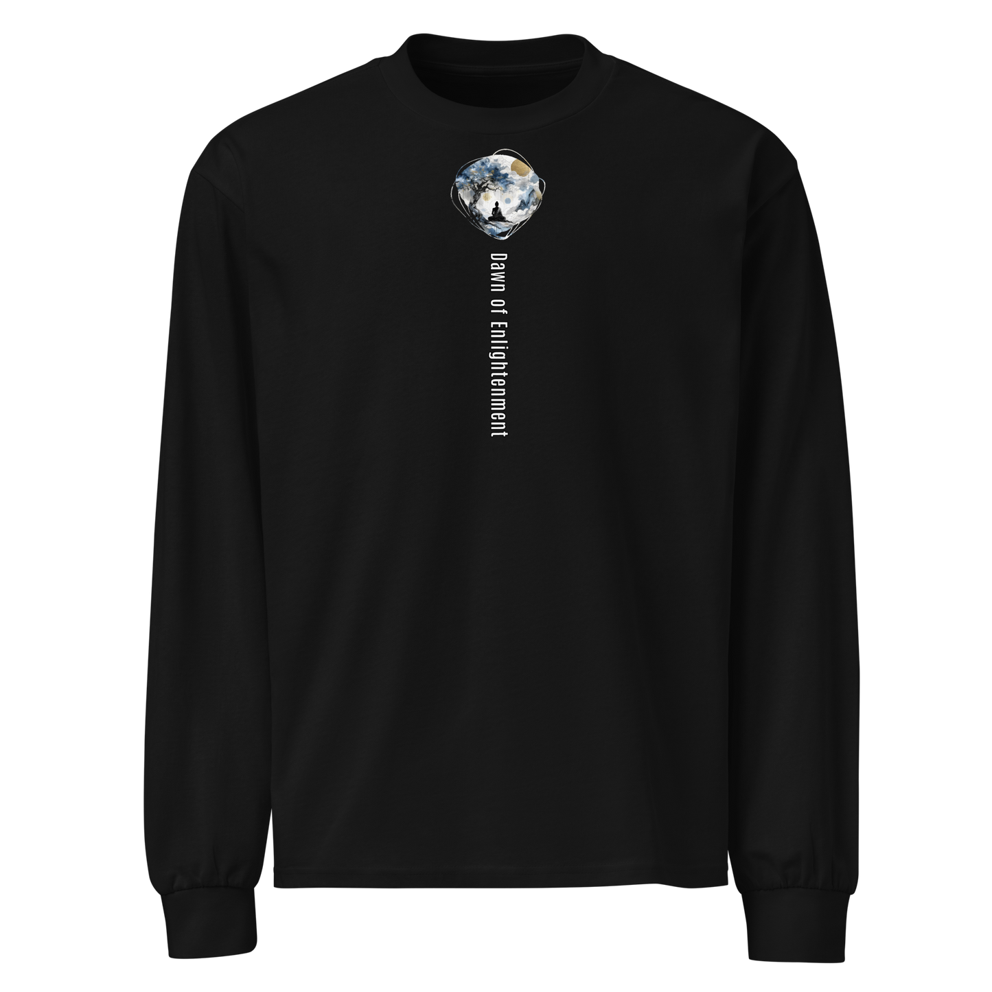 Premium heavyweight long sleeve shirt_Dawn of Enlightenment