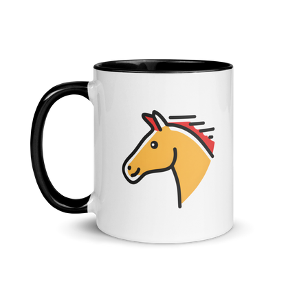 Mug with Color Inside-2026: Year of the Horse