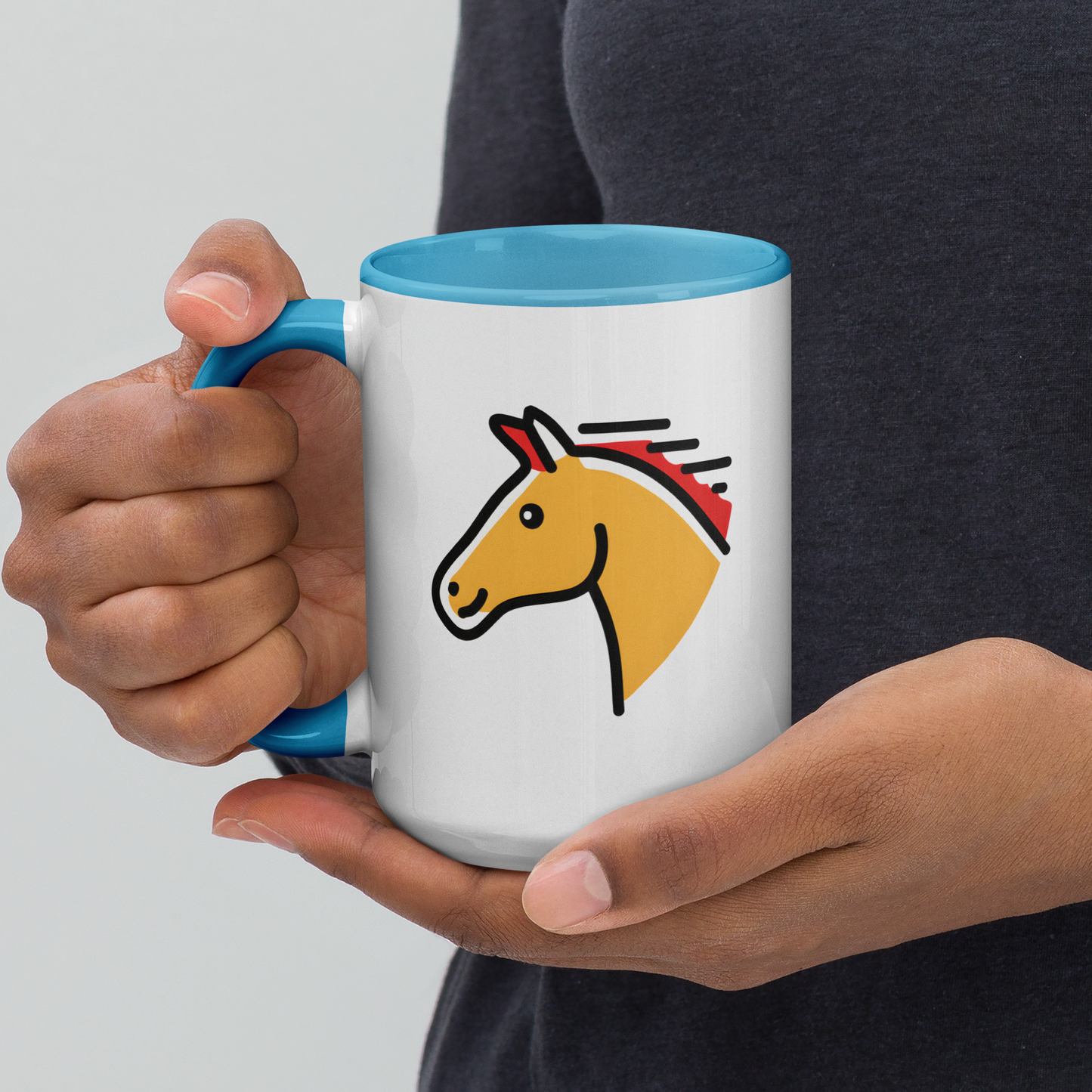 Mug with Color Inside-2026: Year of the Horse