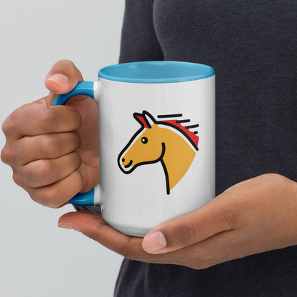 Mug with Color Inside-2026: Year of the Horse