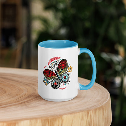 Mug with Color Inside_Butterfly