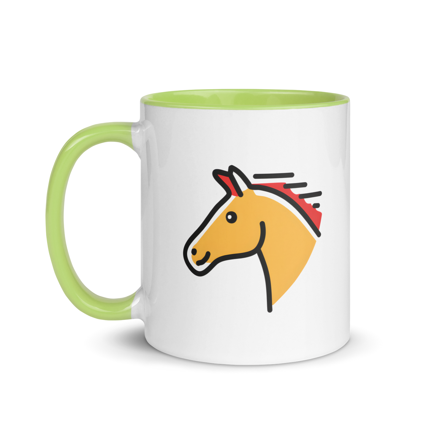 Mug with Color Inside-2026: Year of the Horse