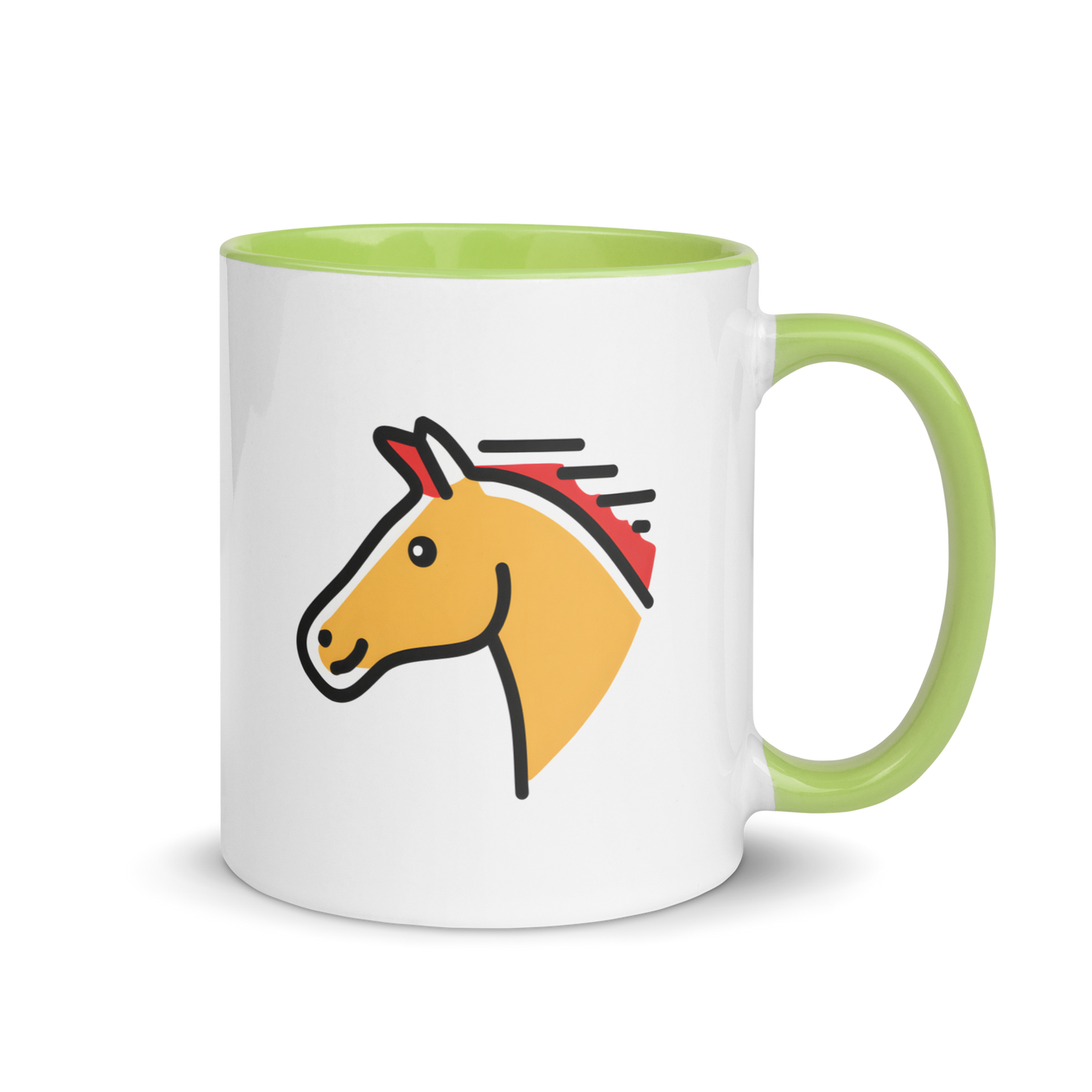 Mug with Color Inside-2026: Year of the Horse