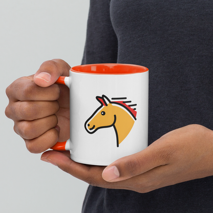 Mug with Color Inside-2026: Year of the Horse