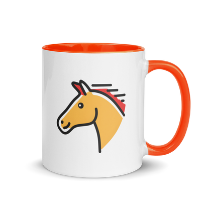 Mug with Color Inside-2026: Year of the Horse