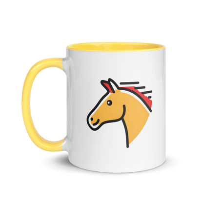 Mug with Color Inside-2026: Year of the Horse
