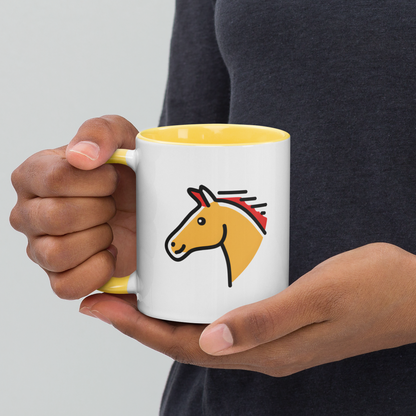 Mug with Color Inside-2026: Year of the Horse