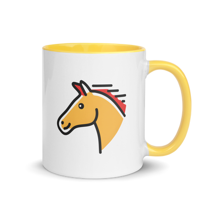 Mug with Color Inside-2026: Year of the Horse