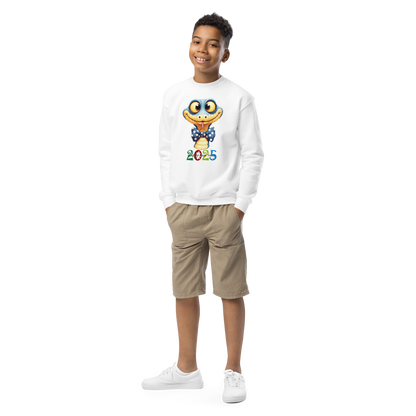 Youth crewneck sweatshirt_Happy New Year, Snake